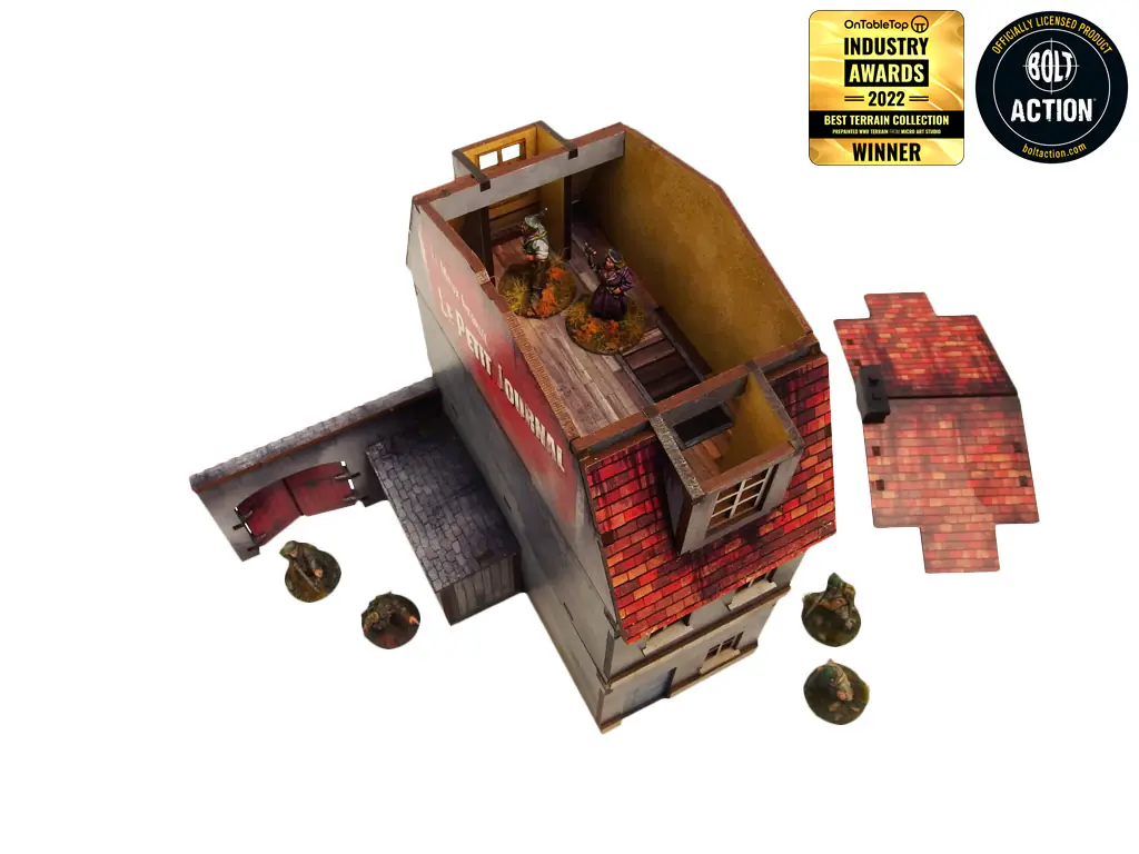 WW2 Normandy Townhouse 1 (28mm) - Image 6