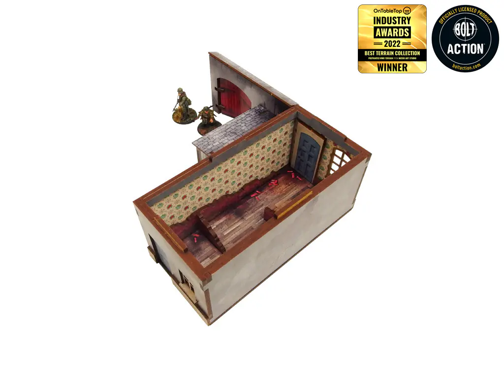 WW2 Normandy Townhouse 1 (28mm) - Image 8