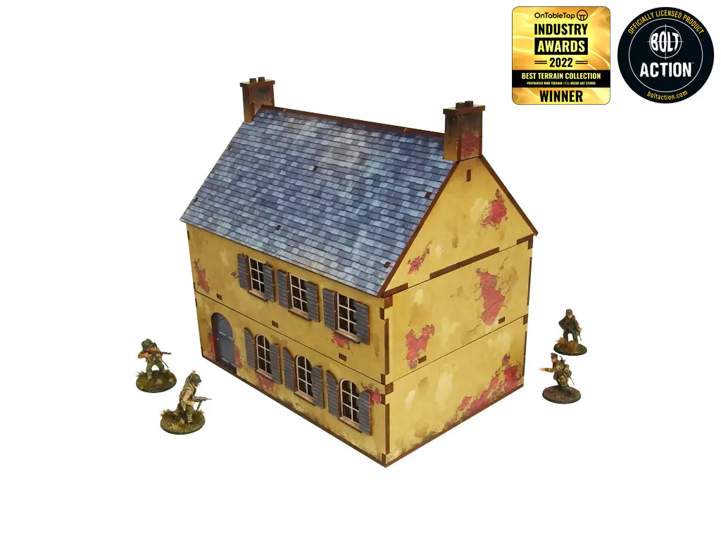 WW2 Normandy Townhouse 2 (28mm) - Image 3