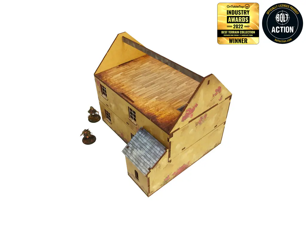 WW2 Normandy Townhouse 2 (28mm) - Image 8