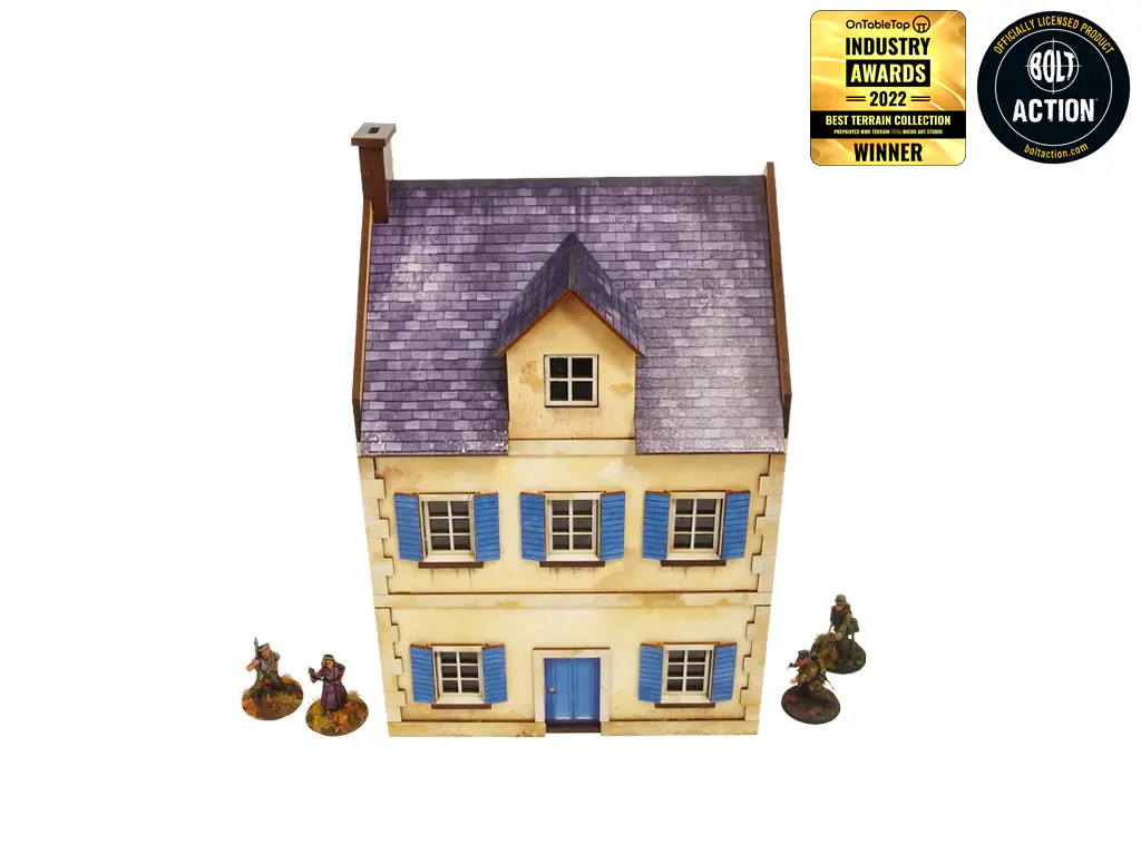 WW2 Normandy Townhouse 3 (28mm) - Image 2