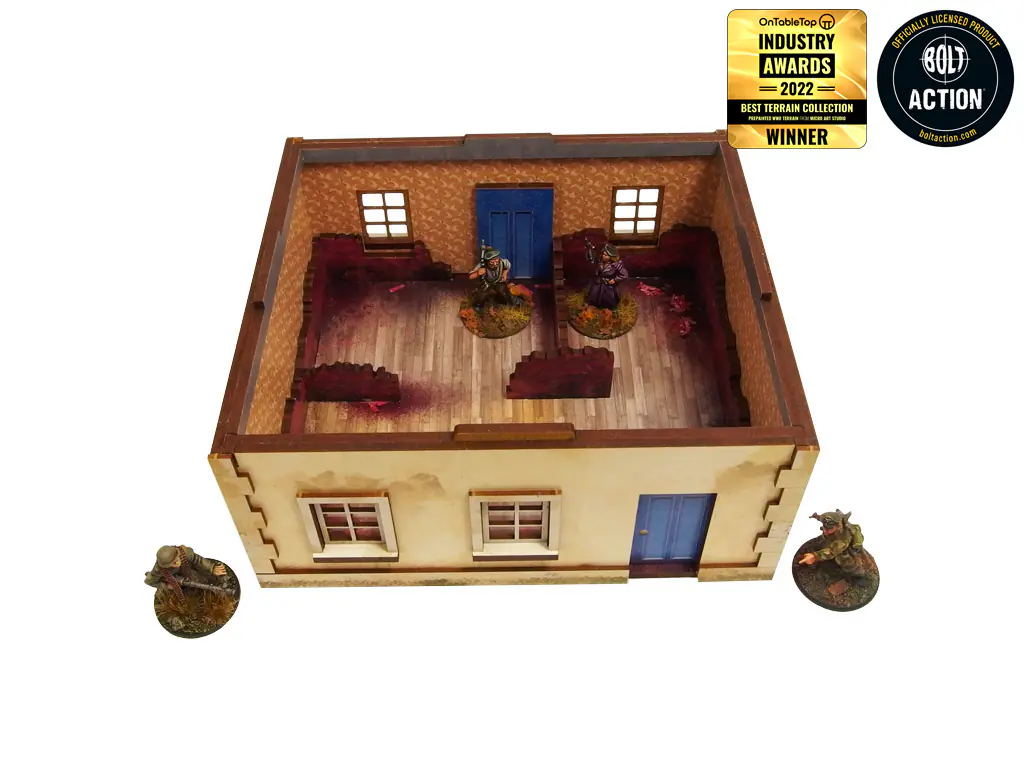 WW2 Normandy Townhouse 3 (28mm) - Image 11