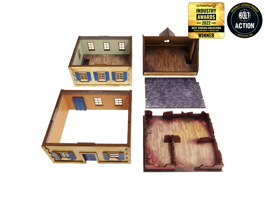 WW2 Normandy Townhouse 3 (28mm) - Image 15