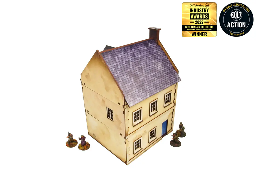 WW2 Normandy Townhouse 3 (28mm) - Image 3
