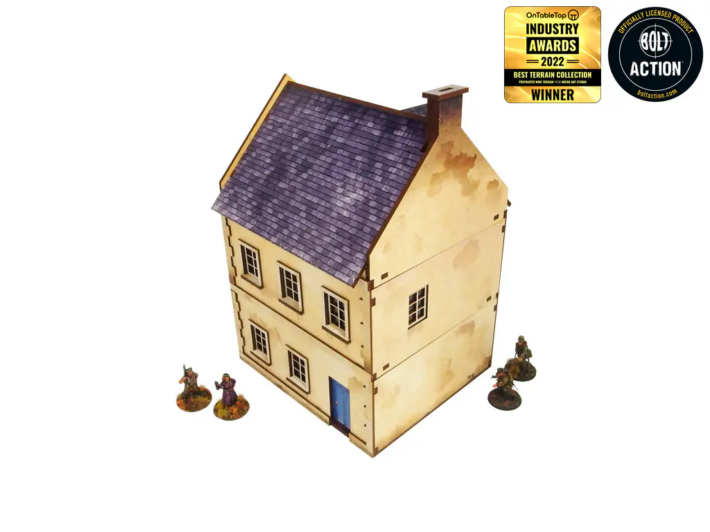 WW2 Normandy Townhouse 3 (28mm) - Image 5