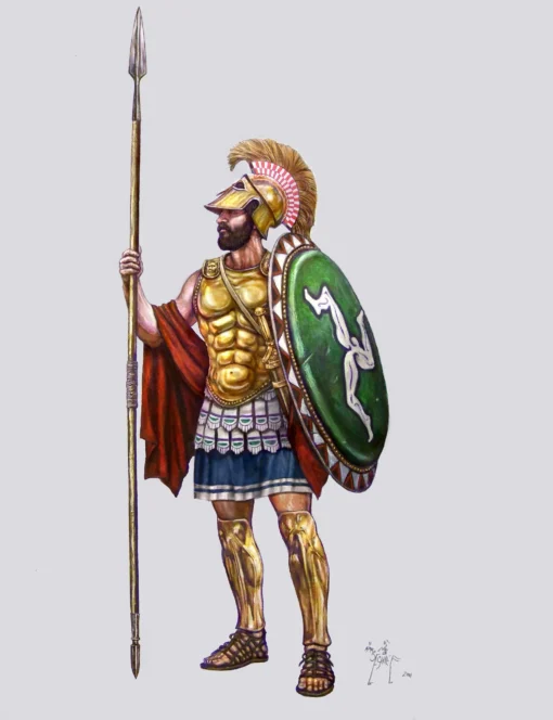 Athenian Armoured Hoplites 5th to 3rd Century BCE - Image 3