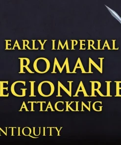Early Imperial Roman Legionaries Attacking