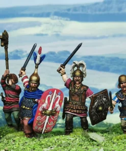 Alternative view of Gallic Armoured Warriors