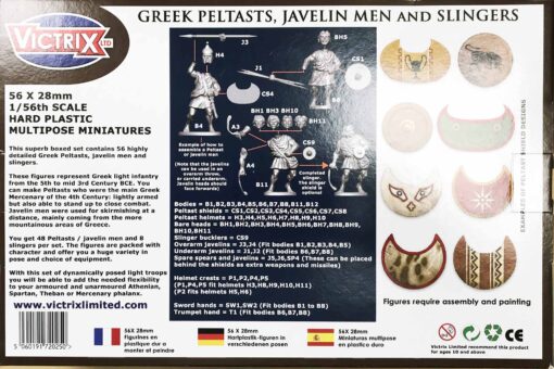 Greek Peltasts, Javelin Men and Slingers - Image 6
