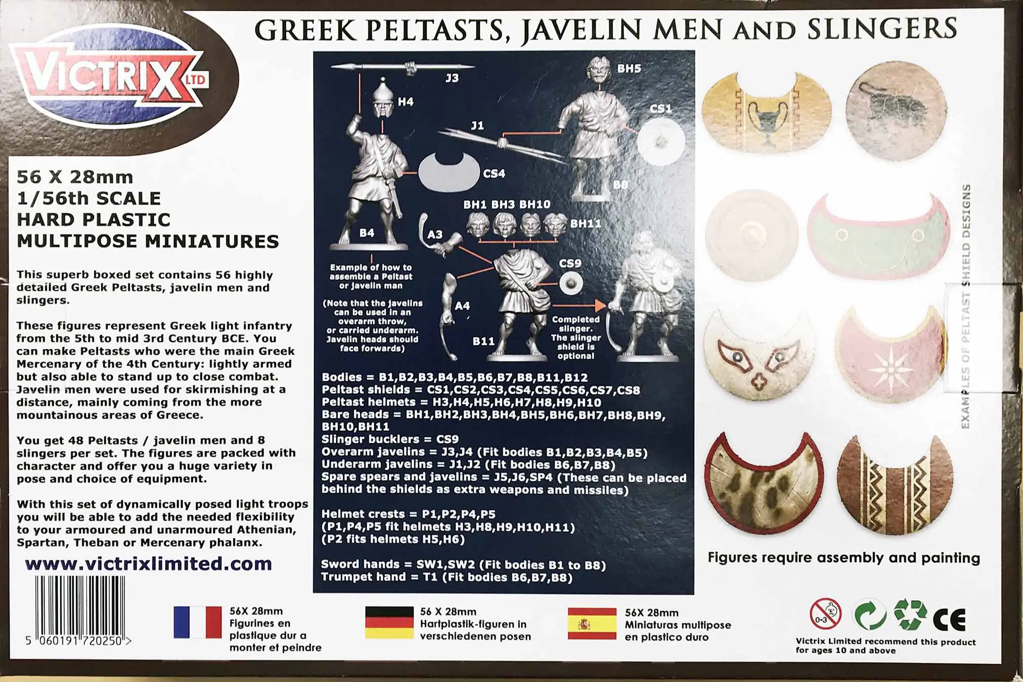 Greek Peltasts, Javelin Men and Slingers - Image 6
