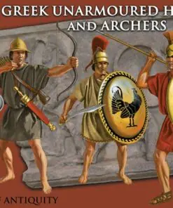 Alternative view of Greek Unarmoured Hoplites and archers