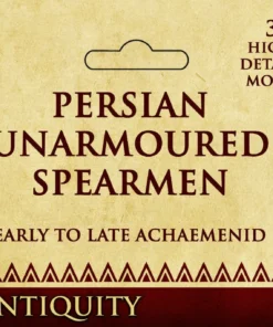 Persian Unarmoured Spearman