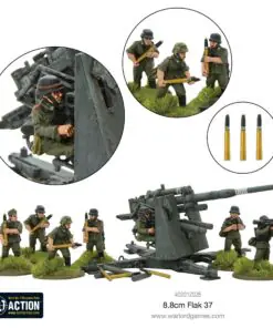 Alternative view of Flak 37 8.8cm
