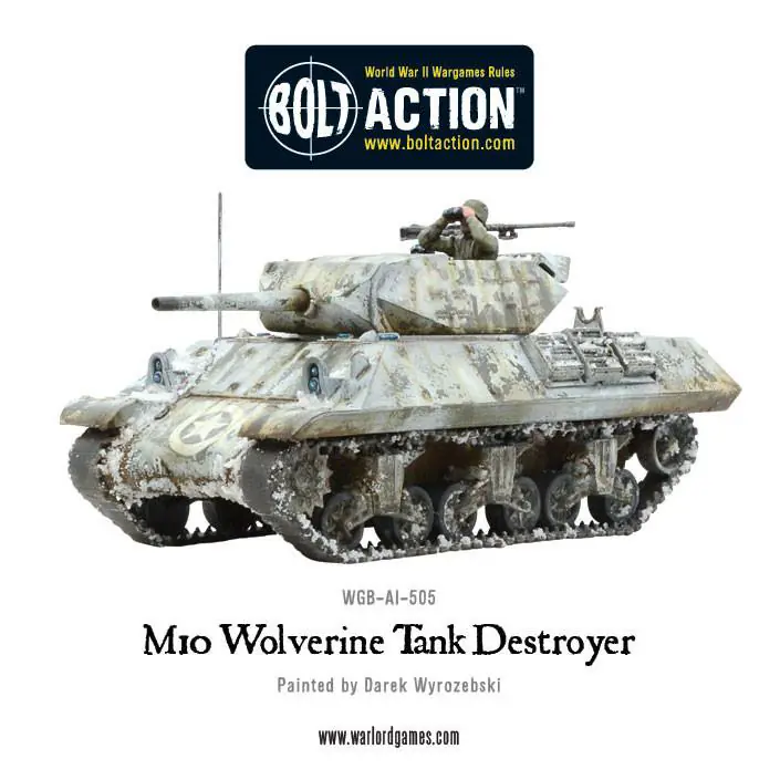M10 Tank Destroyer/Wolverine (Plastic Box) - Image 2