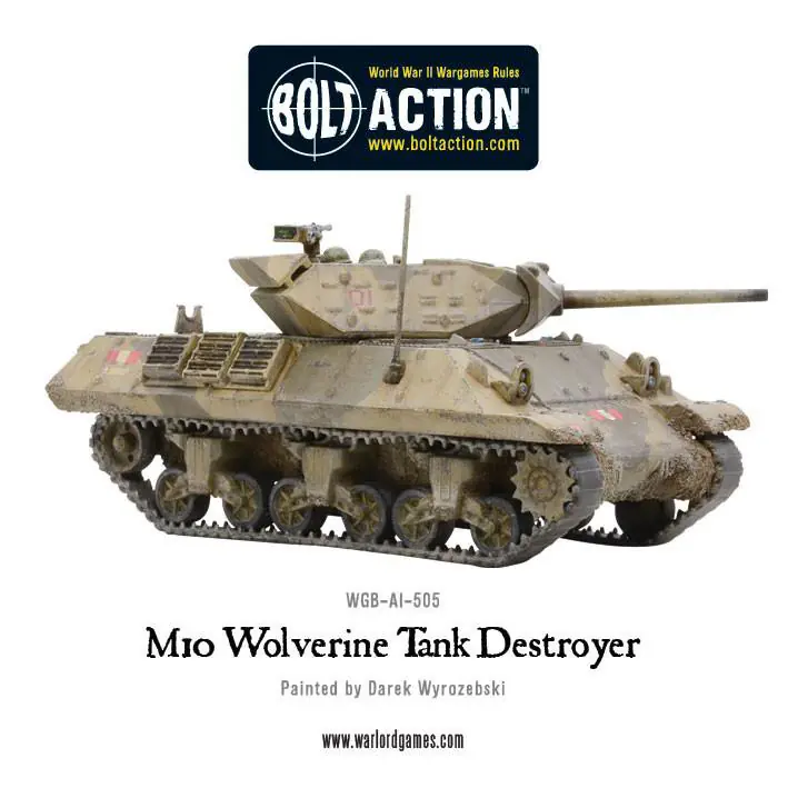 M10 Tank Destroyer/Wolverine (Plastic Box) - Image 4