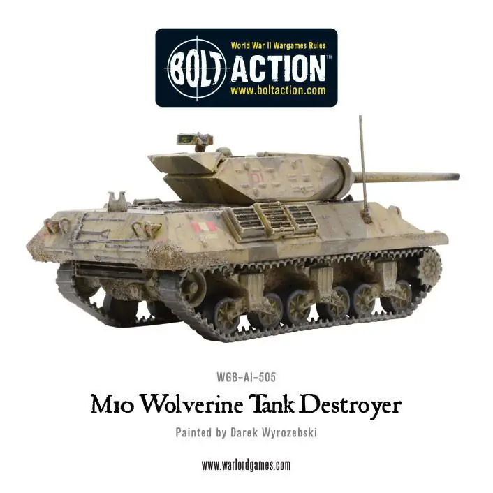 M10 Tank Destroyer/Wolverine (Plastic Box) - Image 5