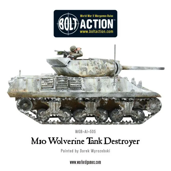 M10 Tank Destroyer/Wolverine (Plastic Box) - Image 3