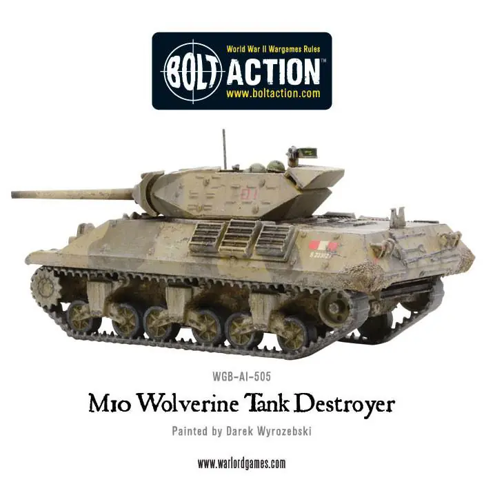 M10 Tank Destroyer/Wolverine (Plastic Box) - Image 6