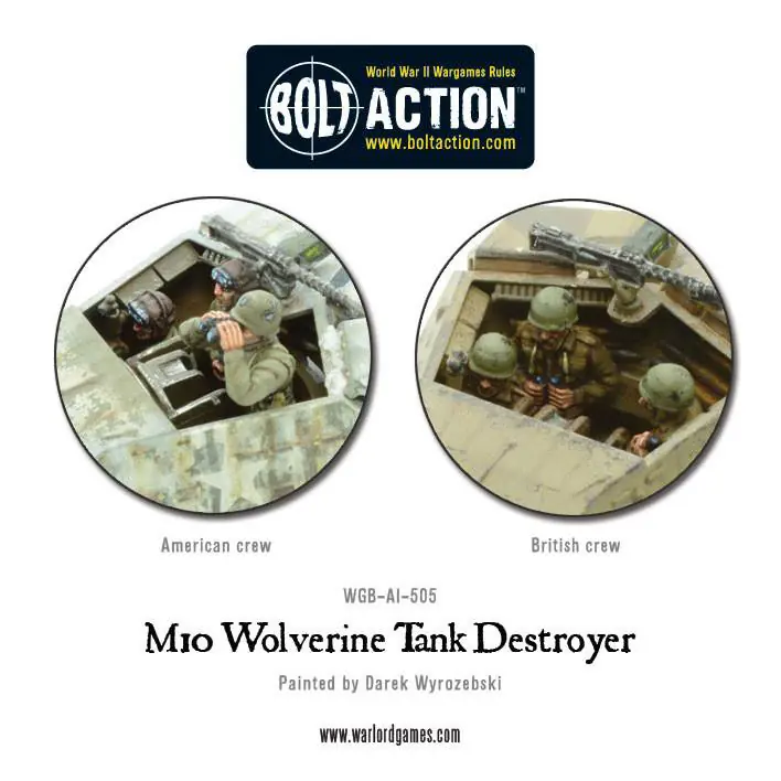 M10 Tank Destroyer/Wolverine (Plastic Box) - Image 7
