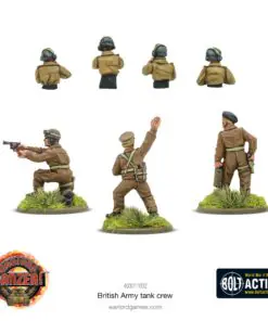 Alternative view of British Army Tank Crew