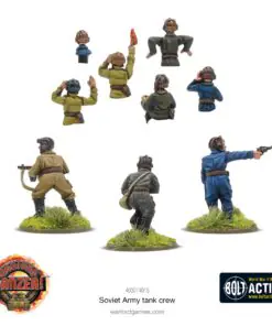 Alternative view of Soviet Army Tank Crew