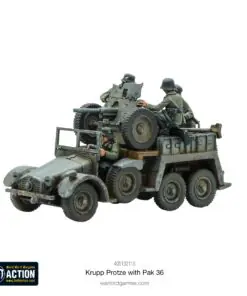 Alternative view of Krupp Protze with Pak 36