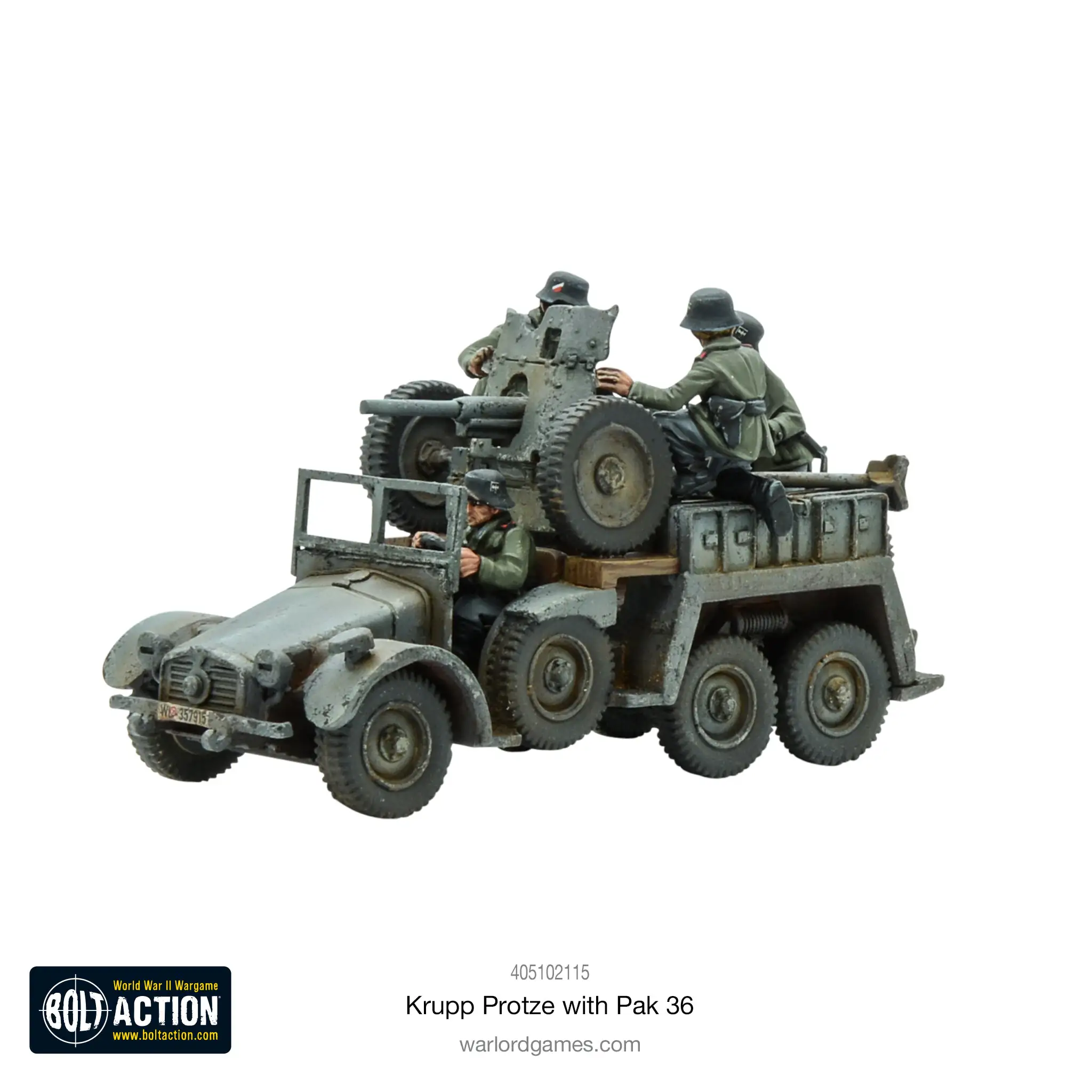 Krupp Protze with Pak 36 - Image 2