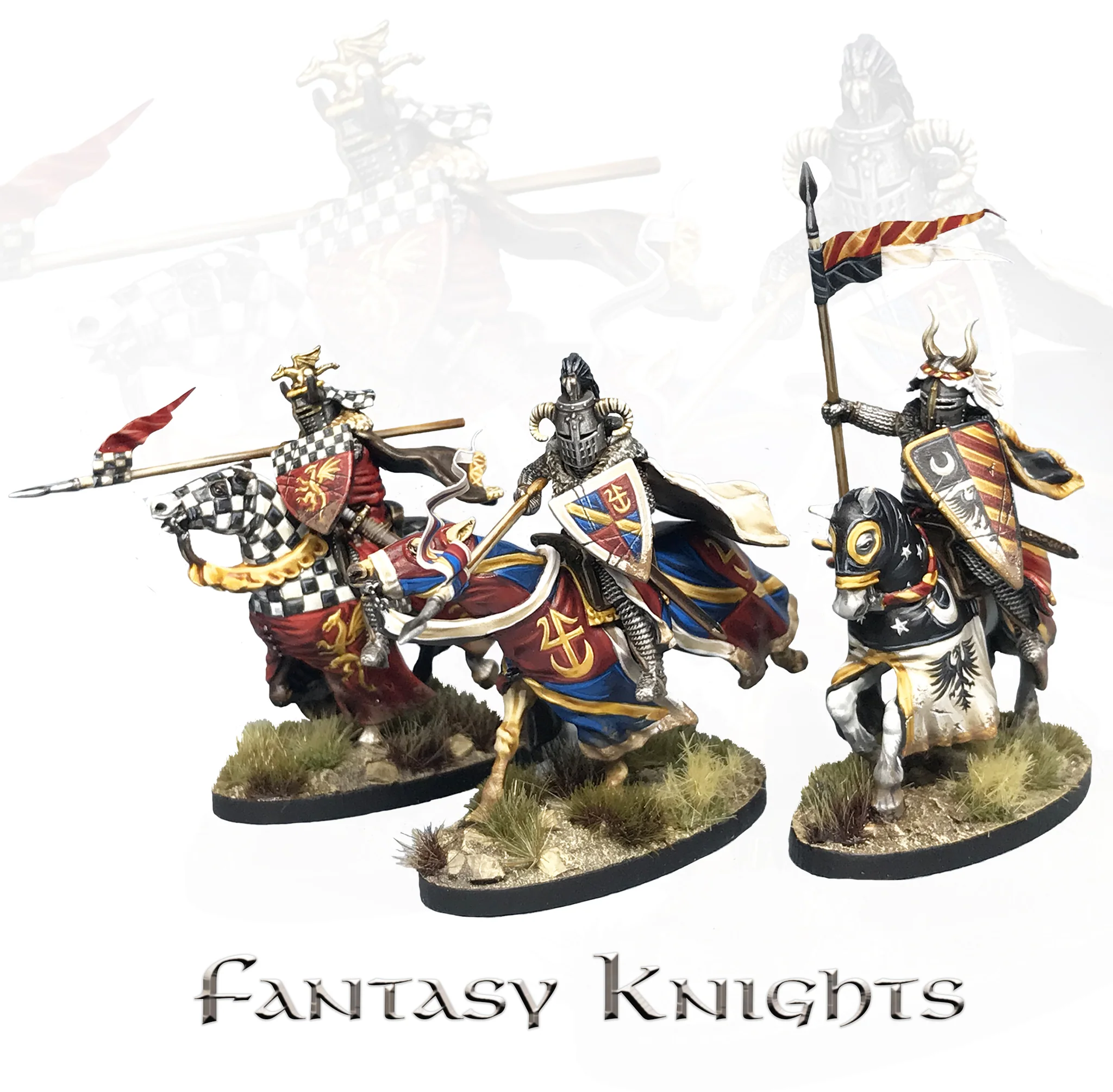 Medieval & Fantasy Heads, Cloaks & Shields - Image 41