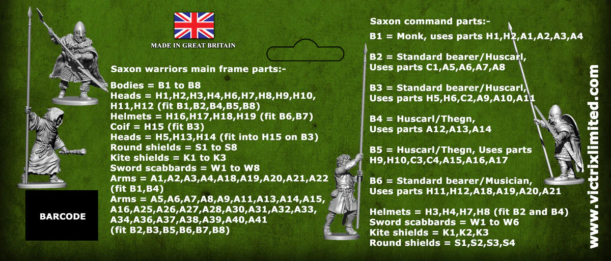 Late Saxons/Anglo Danes Skirmish Pack - Image 3