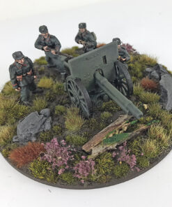 NOR010 Norwegian Ehrhardt 75mm 01 Field Gun & Crew II (Great Escape Games) Summer Uniform