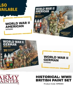 Alternative view of Warpaints Fanatic: World War II British Paint Set