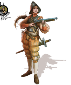 Francesca the Conquistador 28mm