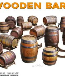 1:48 WOODEN BARRELS