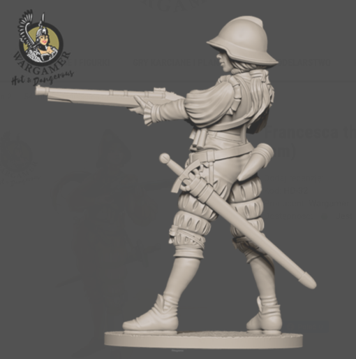 Francesca the Conquistador 28mm - Image 2