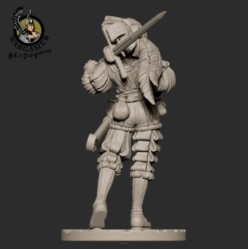 Greta the Landsknecht 28mm - Image 2