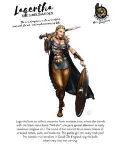 Lagertha the Shield-maiden 28mm