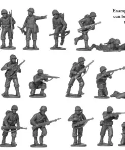Alternative view of Perry Miniatures US Infantry 1942-45