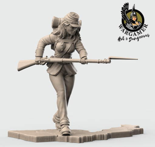 Clara from the Union Infantry - 28mm - Image 3