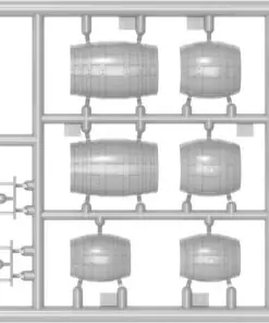 1:48 WOODEN BARRELS - Image 3