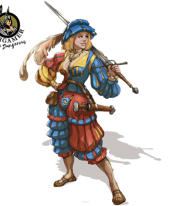 Greta the Landsknecht 28mm