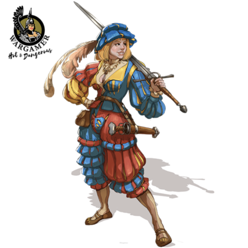 Greta the Landsknecht 28mm