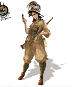 Gina the Bersalgiere 54mm