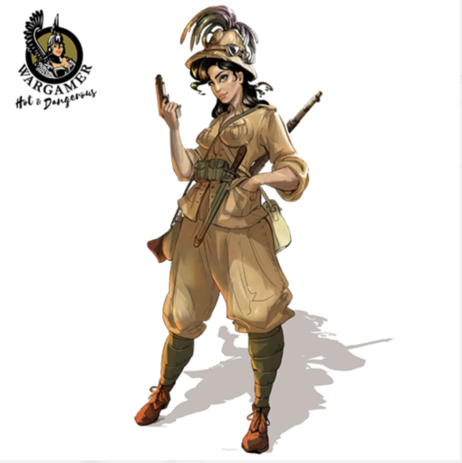 Gina the Bersalgiere 28mm
