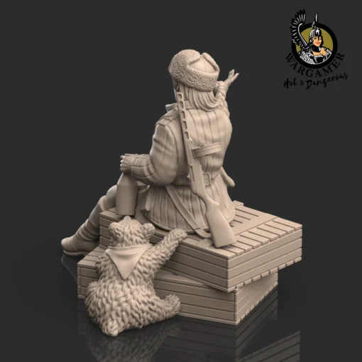 Marusha from the Red Army 28mm - Image 2