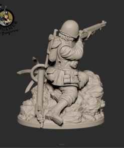Alternative view of Betty the Ranger 28mm