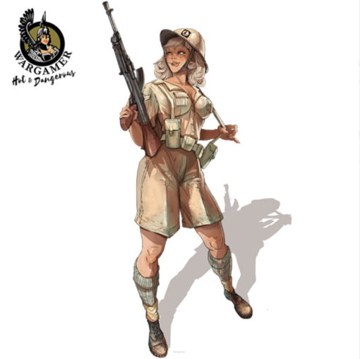 Emma the Desert Rat 28mm
