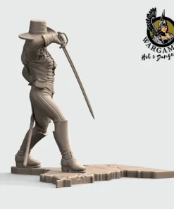 Alternative view of Dixie from the Confederate Cavalry 28mm