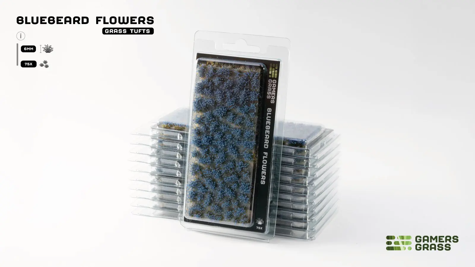 GGFS-BLU Bluebeard Flowers