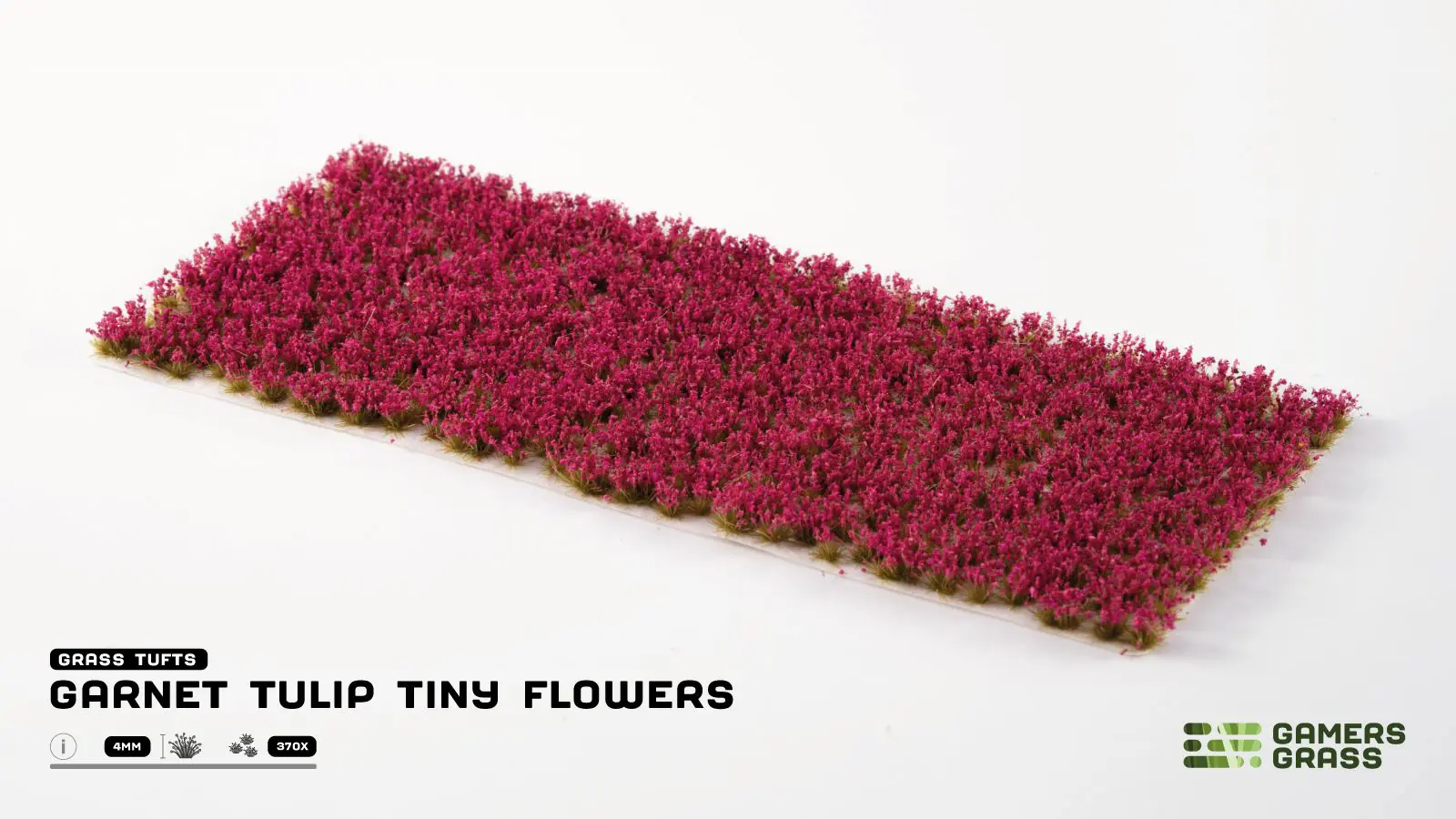 GGFS-GT Garnet Tulip Tiny Flowers - Image 3