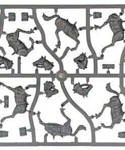 DMHP004h Dead Man's Hand Plastic Horses
